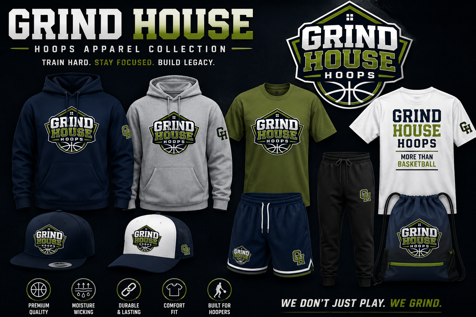 Grind House Hoops Apparel Collection Now Available