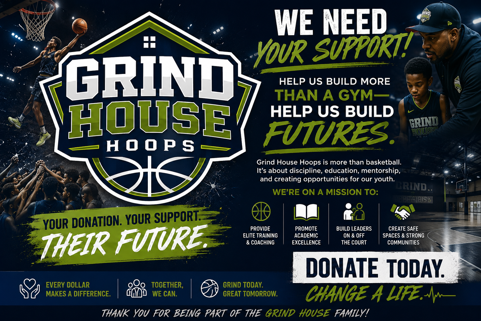 We Need Your Support — Help Us Build Futures